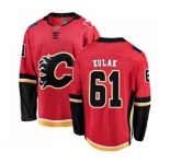 Youth Calgary Flames #61 Brett Kulak Fanatics Branded Red Home Breakaway Hockey Jersey