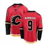 Youth Calgary Flames #9 Lanny McDonald Fanatics Branded Red Home Breakaway Hockey Jersey