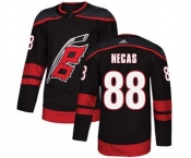 Men's Carolina Hurricanes #88 Martin Necas Black Alternate Hockey Jersey