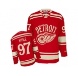 Men's Reebok Detroit Red Wings #97 Joe Vitale Authentic Red 2014 Winter Classic NHL Jersey