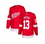 Youth Adidas Detroit Red Wings #13 Pavel Datsyuk Red Home Authentic Stitched NHL Jersey