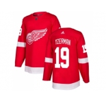 Youth Adidas Detroit Red Wings #19 Steve Yzerman Red Home Authentic Stitched NHL Jersey