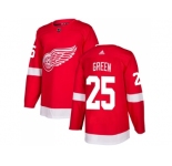 Youth Adidas Detroit Red Wings #25 Mike Green Red Home Authentic Stitched NHL Jersey