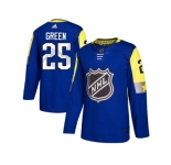 Youth Adidas Detroit Red Wings #25 Mike Green Royal 2018 All-Star Atlantic Division Authentic Stitched NHL Jersey