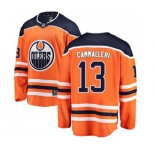 Youth Edmonton Oilers #13 Mike Cammalleri Authentic Orange Home Fanatics Branded Breakaway NHL Jersey
