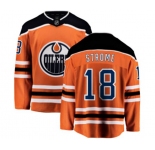 Youth Edmonton Oilers #18 Ryan Strome Fanatics Branded Orange Home Breakaway NHL Jersey