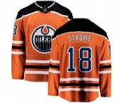 Youth Edmonton Oilers #18 Ryan Strome Fanatics Branded Orange Home Breakaway NHL Jersey
