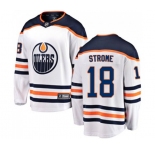 Youth Edmonton Oilers #18 Ryan Strome Fanatics Branded White Away Breakaway NHL Jersey
