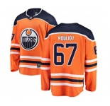 Youth Edmonton Oilers #67 Benoit Pouliot Fanatics Branded Orange Home Breakaway NHL Jersey