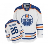 Youth Reebok Edmonton Oilers #26 Iiro Pakarinen Authentic White Away NHL Jersey