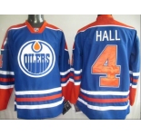 youth nhl edmonton oilers #4 hall lt.blue