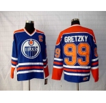 youth nhl edmonton oilers #99 gretzky lt.blue