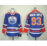 youth nhl jerseys edmonton oilers #93 nugent-hopkins lt.blue