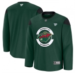 Men's Minnesota Wild Green 2024-25 Team Practice Stitched Hockey Jersey
