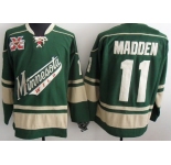 nhl jerseys minnesota wild #11 madden green(10th)