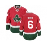Men's Reebok Montreal Canadiens #6 Shea Weber Premier Red New CD NHL Jersey