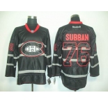 nhl jerseys montreal canadiens #76 subban black[2011 new]