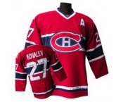 nhl montreal canadiens #27 kovalev red ch