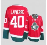 nhl montreal canadiens #40 lapierre redgreen cd