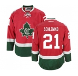 Women Reebok Montreal Canadiens #21 David Schlemko Authentic Red New CD NHL Jersey
