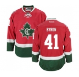 Women Reebok Montreal Canadiens #41 Paul Byron Authentic Red New CD NHL Jersey