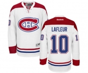 Youth Reebok Montreal Canadiens #10 Guy Lafleur Authentic White Away NHL Jersey