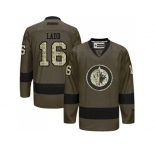 Winnipeg Jets #16 Andrew Ladd Green Salute to Service Stitched NHL Jersey