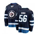 Winnipeg Jets #56 Marko Dano Fanatics Branded Navy Blue Home Breakaway NHL Jersey