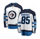 Winnipeg Jets #85 Mathieu Perreault Fanatics Branded White Away Breakaway NHL Jersey