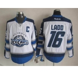 nhl jerseys winnipeg jets #16 ladd white (C patch)2012 new