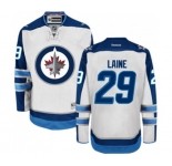 Women Reebok Winnipeg Jets #29 Patrik Laine Authentic White Away NHL Jersey