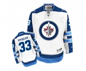 Women Reebok Winnipeg Jets #33 Dustin Byfuglien Authentic White Away NHL Jersey