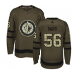 Youth Adidas Winnipeg Jets #56 Marko Dano Premier Green Salute to Service NHL Jersey