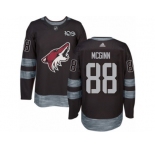 Men's Adidas Arizona Coyotes #88 Jamie McGinn Authentic Black 1917-2017 100th Anniversary NHL Jersey