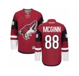 Men's Reebok Arizona Coyotes #88 Jamie McGinn Authentic Burgundy Red Home NHL Jersey