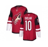 Youth Adidas Phoenix Coyotes #10 Anthony Duclair Maroon Home Authentic Stitched NHL Jersey