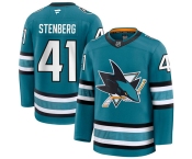 Men's San Jose Sharks #41 Ivar Stenberg Teal 2026 Stitched Hockey Jersey