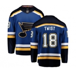 St. Louis Blues #18 Tony Twist Fanatics Branded Royal Blue Home Breakaway NHL Jersey