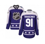 Youth Reebok St. Louis Blues #91 Vladimir Tarasenko Authentic Purple Central Division 2017 All-Star NHL Jersey
