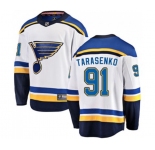 Youth St. Louis Blues #91 Vladimir Tarasenko Fanatics Branded White Away Breakaway NHL Jersey