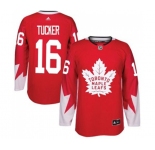 Adidas Toronto Maple Leafs #16 Darcy Tucker Premier Red Alternate NHL Jersey