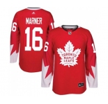 Adidas Toronto Maple Leafs #16 Mitchell Marner Authentic Red Alternate NHL Jersey