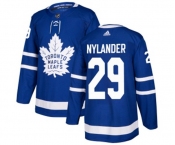 Adidas Toronto Maple Leafs #29 William Nylander Authentic Royal Blue Home NHL Jersey