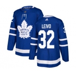 Adidas Toronto Maple Leafs #32 Josh Leivo Premier Royal Blue Home NHL Jersey