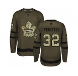 Adidas Toronto Maple Leafs #32 Kris Versteeg Green Salute to Service Stitched NHL Jersey