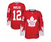 Men Adidas Toronto Maple Leafs #12 Patrick Marleau Red Team Canada Authentic Stitched NHL Jersey