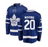 Men Toronto Maple Leafs #20 Dominic Moore Fanatics Branded Royal Blue Home Breakaway NHL Jersey