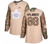Men's Maple Leafs #88 William Nylander Camo Authentic 2017 Veterans Day Stitched Hockey Jersey
