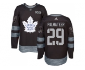 Men's Toronto Maple Leafs #29 Mike Palmateer Black 1917-2017 100th Anniversary Stitched NHL Jersey