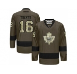 Toronto Maple Leafs #16 Darcy Tucker Green Salute to Service Stitched NHL Jersey